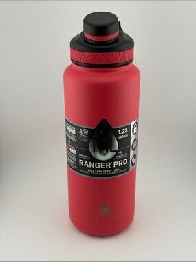 Tal Ranger Pro 1.2L Red Insulated Water Bottle